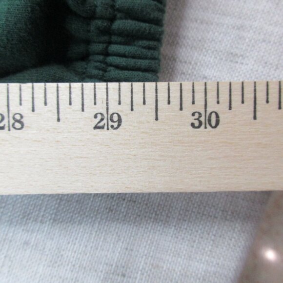 Champion Eco Authentic Jogger Pants Youth Large Green Tapered Leg Elastic Waist - Picture 8 of 8